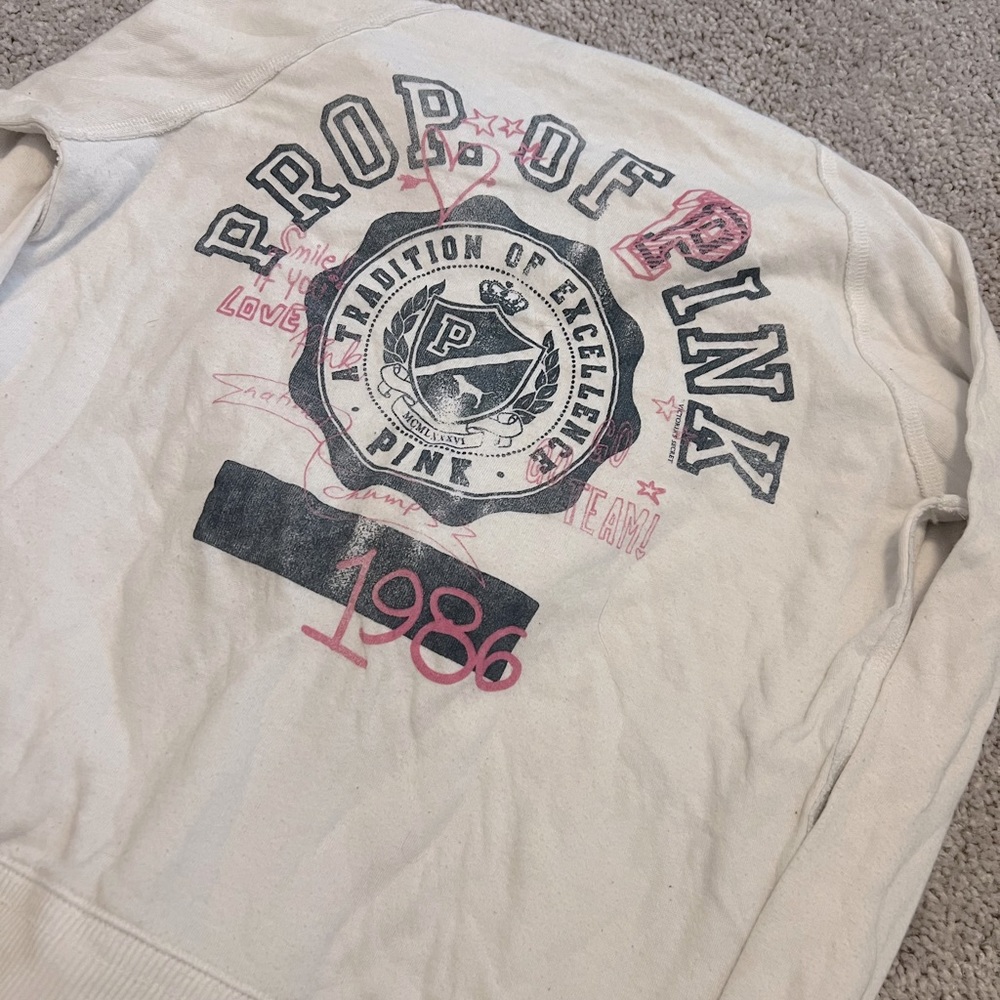 L VS PINK Zip Hoodie